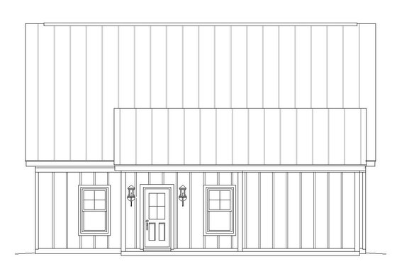 Exterior - Other Elevation for Barndominium House Plan #932-214 - 1 bed, 1 bath