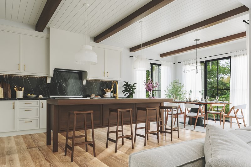 Home Plan - Interior - Kitchen 1 for Farmhouse House Plan #23-2781 - 3 bed, 2.5 bath
