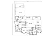 European Style House Plan - 5 Beds 4.5 Baths 5548 Sq/Ft Plan #17-222 