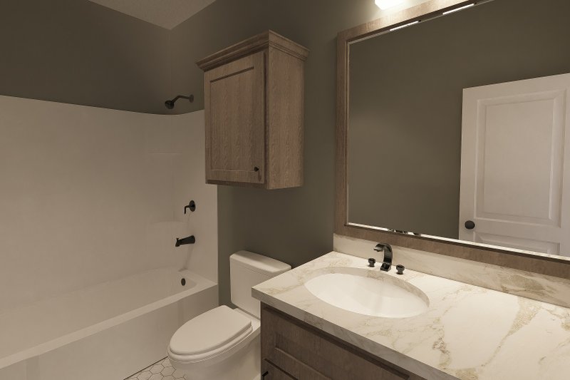 House Plan Design - Interior - Bathroom for Farmhouse House Plan #44-272 - 3 bed, 2 bath