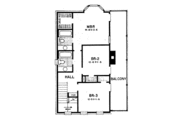 Southern Style House Plan - 3 Beds 2.5 Baths 1546 Sq/Ft Plan #36-407 