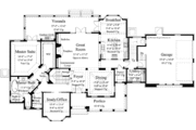 Traditional Style House Plan - 4 Beds 3.5 Baths 3304 Sq/Ft Plan #930-261 