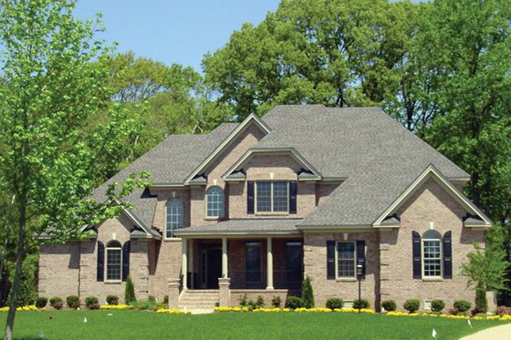 Exterior - Front Elevation 4 for Country House Plan #927-567 - 4 bed, 3.5 bath