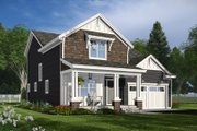 Bungalow Style House Plan - 4 Beds 2.5 Baths 2426 Sq/Ft Plan #51-1352 