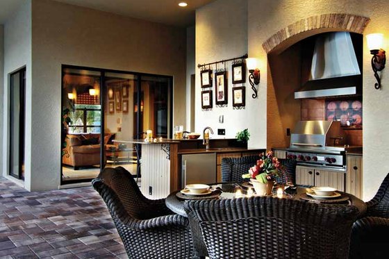 Exterior - Other Elevation for Mediterranean House Plan #930-428 - 4 bed, 3.5 bath