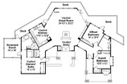 Craftsman Style House Plan - 3 Beds 2 Baths 2404 Sq/Ft Plan #124-861 