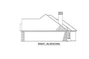 European Style House Plan - 3 Beds 2 Baths 2092 Sq/Ft Plan #17-111 