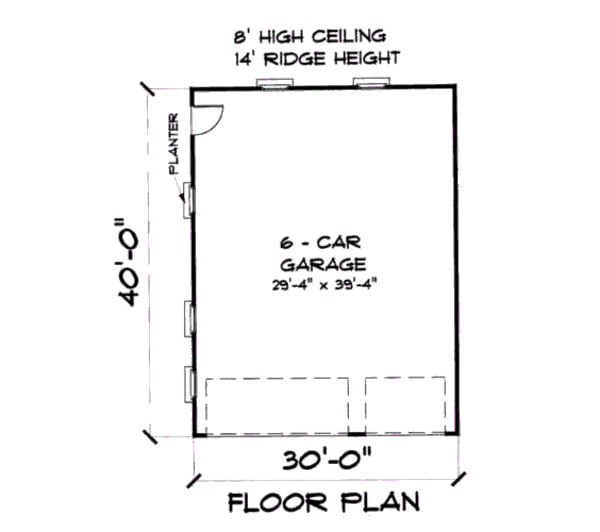 Ranch Floor Plan - Main Floor Plan #75-190