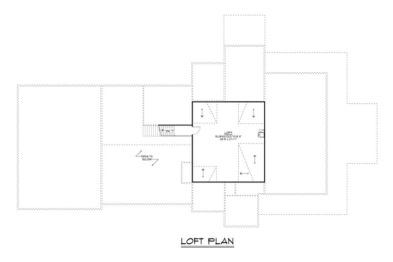House Plan Design - Floor Plan - Upper Floor for Barndominium House Plan #1064-430 - 3 bed, 2.5 bath