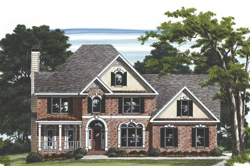 Dream House Plan - Exterior - Front Elevation 3 for Traditional House Plan #927-466 - 4 bed, 2.5 bath