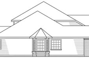 Exterior - Other Elevation for European House Plan #124-319 - 4 bed, 3.5 bath