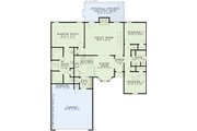 Traditional Style House Plan - 3 Beds 2 Baths 1462 Sq/Ft Plan #17-2179 