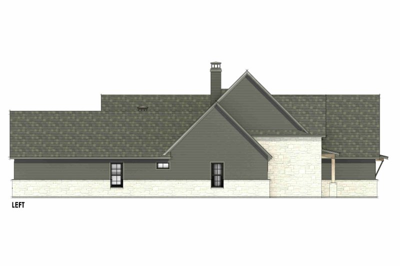 Dream House Plan - Exterior - Other Elevation for European House Plan #1096-45 - 4 bed, 4.5 bath