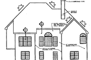 Traditional Style House Plan - 4 Beds 3 Baths 2285 Sq/Ft Plan #927-701 