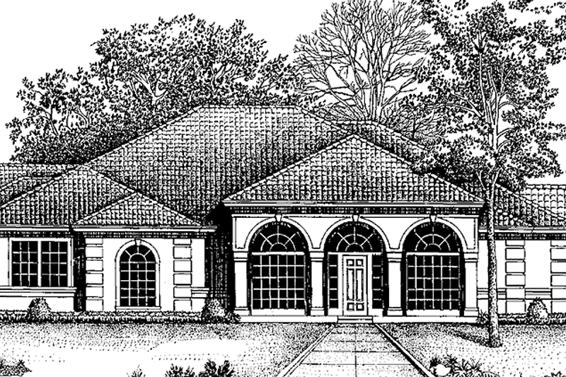 Home Plan - Country Exterior - Front Elevation Plan #974-33