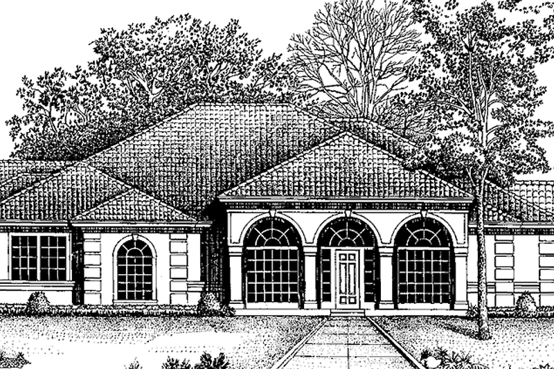 House Design - Country Exterior - Front Elevation Plan #974-33