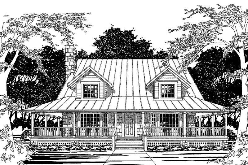 Architectural House Design - Exterior - Front Elevation 3 for Victorian House Plan #472-145 - 3 bed, 2.5 bath