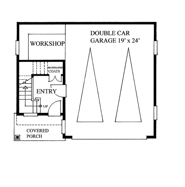 Home Plan - Traditional Floor Plan - Main Floor Plan #118-159