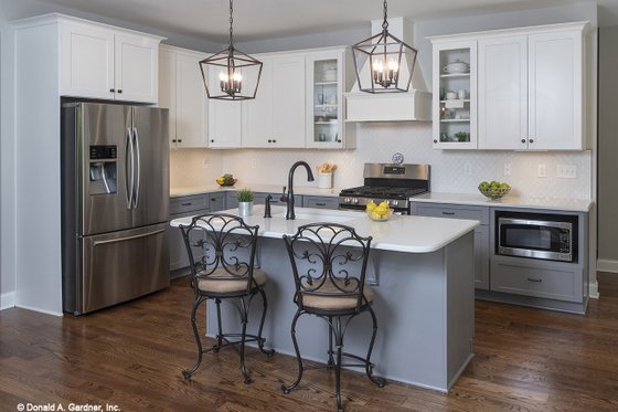 Interior - Kitchen 1 for Farmhouse House Plan #929-1044 - 3 bed, 2 bath