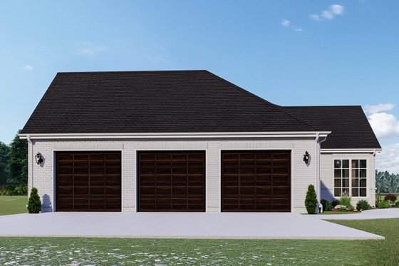 Exterior - Other Elevation 2 for Southern House Plan #1092-60 - 4 bed, 3.5 bath