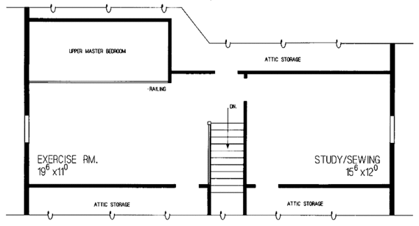 House Blueprint - Colonial Floor Plan - Other Floor Plan #72-813