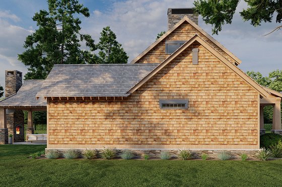 Exterior - Other Elevation for Craftsman House Plan #17-2480 - 5 bed, 4 bath