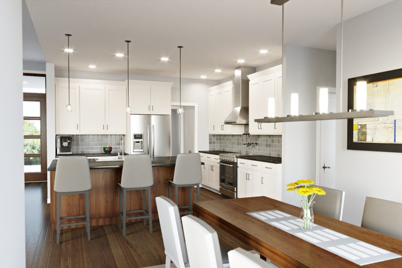 Dream House Plan - Interior - Kitchen for Prairie House Plan #48-1044 - 3 bed, 2.5 bath