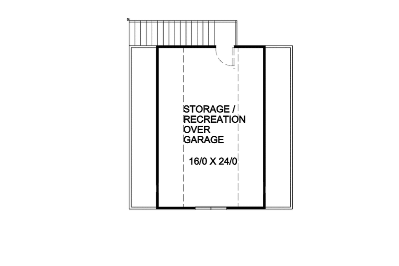 Home Plan - Floor Plan - Other Floor 1 for Traditional House Plan #939-3 - 4 bed, 2.5 bath