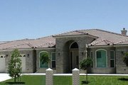 Mediterranean Style House Plan - 4 Beds 3 Baths 2754 Sq/Ft Plan #1-671 