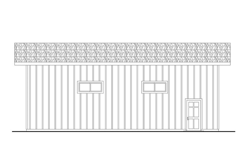 House Design - Exterior - Other Elevation 1 for Traditional House Plan #124-1404, 0 bath