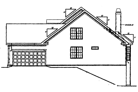 Floor Plan - Other Floor 1 for Colonial House Plan #927-603 - 3 bed, 2.5 bath