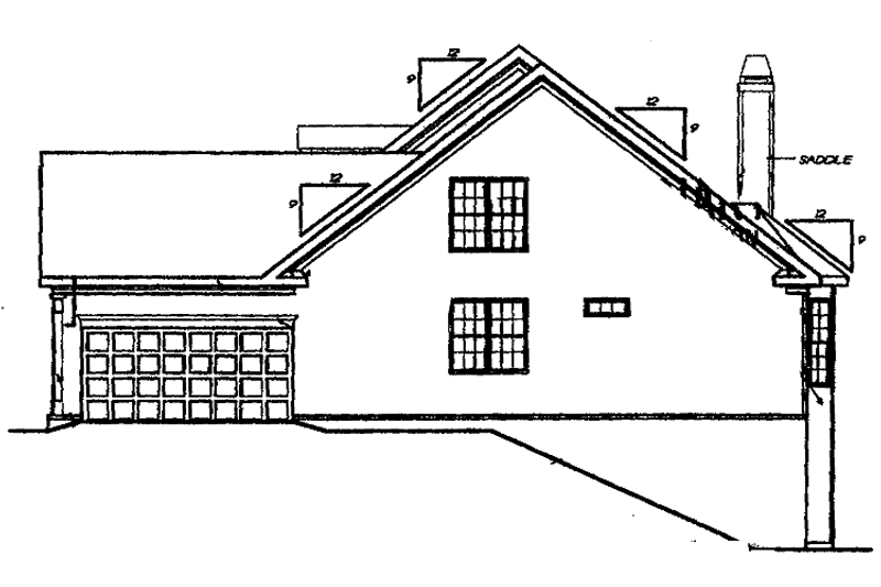 Dream House Plan - Floor Plan - Other Floor 1 for Colonial House Plan #927-603 - 3 bed, 2.5 bath