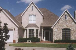 Home Plan - European Exterior - Front Elevation Plan #52-245