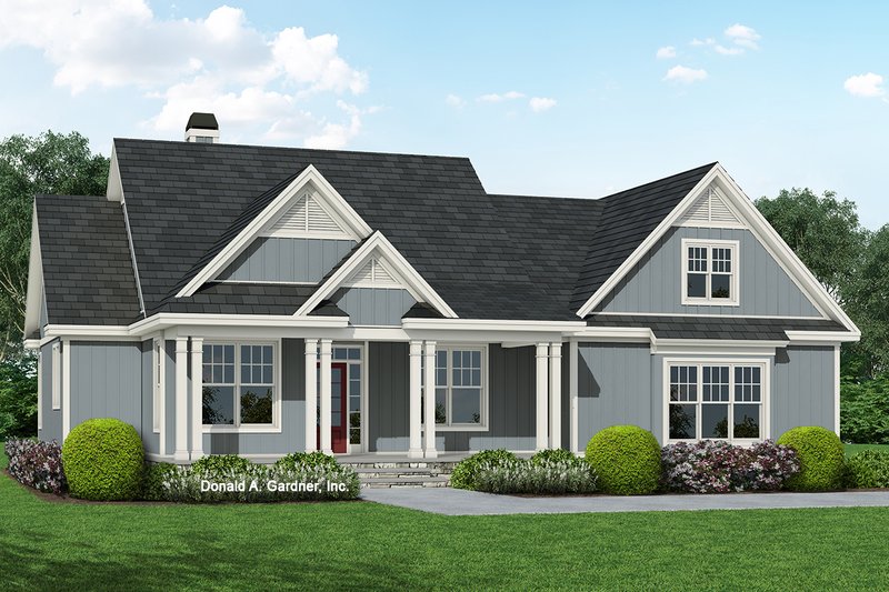 Home Plan - Ranch Exterior - Front Elevation Plan #929-1094
