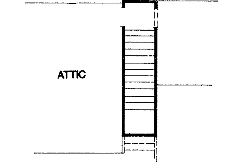 Home Plan - Floor Plan - Upper Floor for Ranch House Plan #472-208 - 4 bed, 3.5 bath