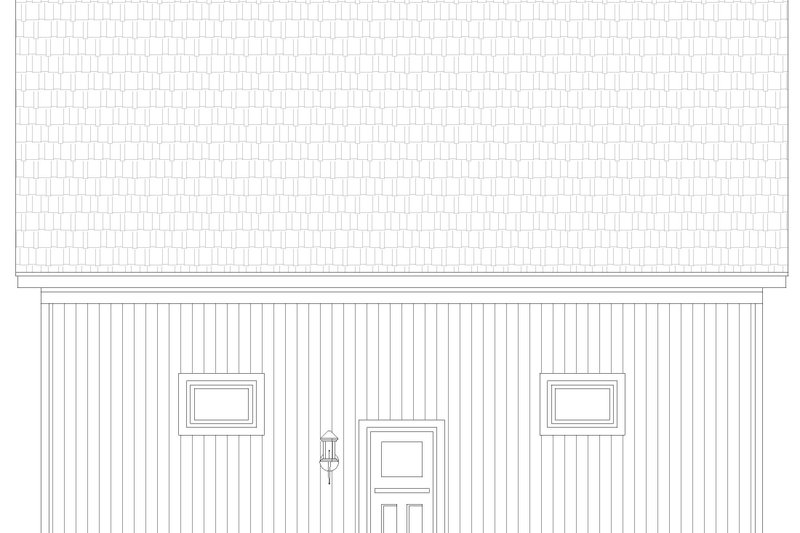 Architectural House Design - Exterior - Other Elevation for Southern House Plan #932-1264, 0 bath
