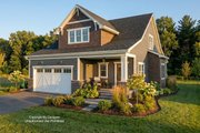 Craftsman Style House Plan - 4 Beds 4 Baths 2223 Sq/Ft Plan #51-1294 Exterior 