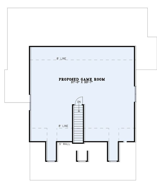 Home Plan - Country Floor Plan - Upper Floor Plan #17-2741