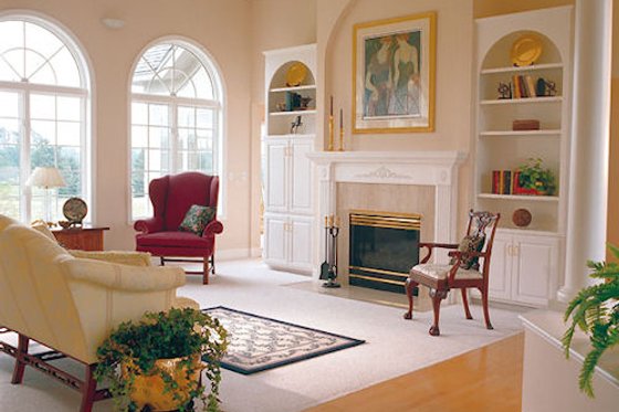 Interior - Family Room for European House Plan #312-629 - 4 bed, 3 bath