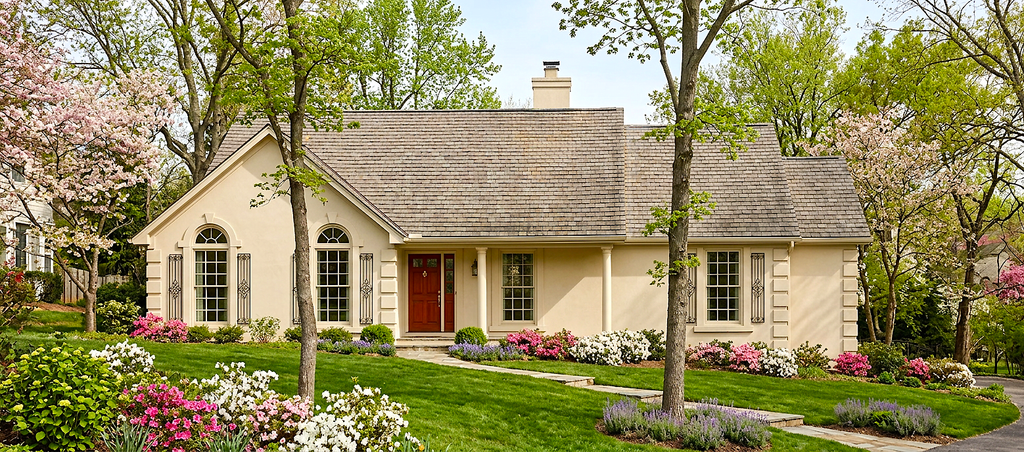 Exterior - Front Elevation 2 for European House Plan #30-143 - 3 bed, 2 bath