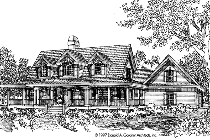 Home Plan - Exterior - Front Elevation for Victorian House Plan #929-289 - 3 bed, 2.5 bath