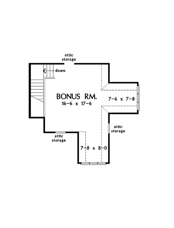 Architectural House Design - Craftsman Floor Plan - Other Floor Plan #929-846