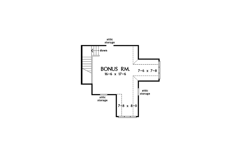 Home Plan - Floor Plan - Other Floor for Craftsman House Plan #929-846 - 3 bed, 3 bath