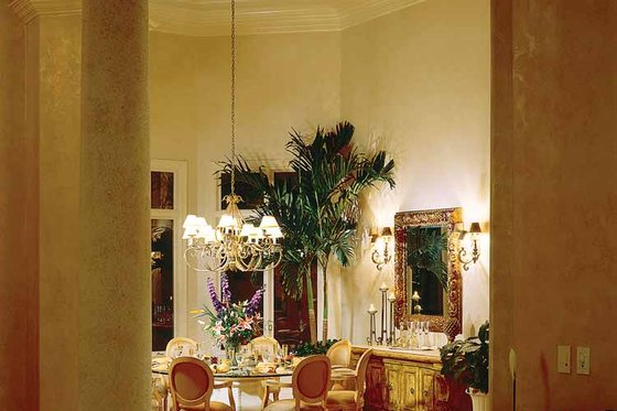 Interior - Dining Room for Mediterranean House Plan #930-320 - 3 bed, 5 bath