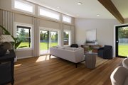 Contemporary Style House Plan - 1 Beds 1 Baths 875 Sq/Ft Plan #1064-379 