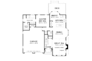 Traditional Style House Plan - 3 Beds 2.5 Baths 1771 Sq/Ft Plan #929-389 
