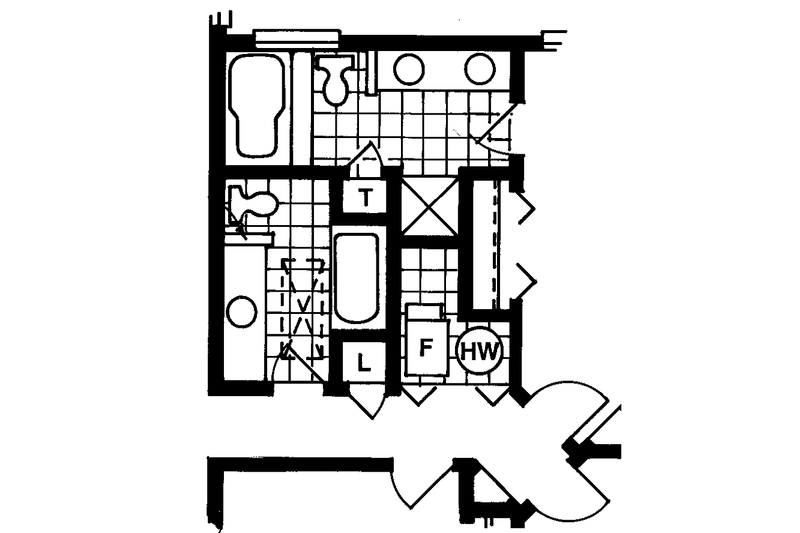 Home Plan - Floor Plan - Other Floor for Ranch House Plan #47-890 - 3 bed, 2 bath