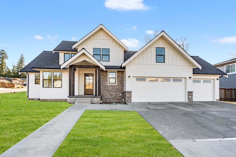 Home Plan - Farmhouse Exterior - Front Elevation Plan #1070-197