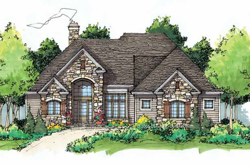 Dream House Plan - Craftsman Exterior - Front Elevation Plan #929-767