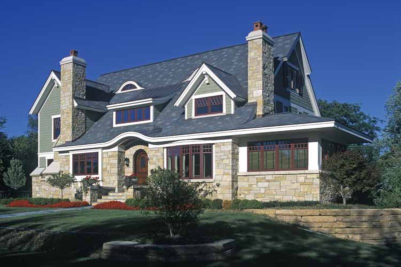 Dream House Plan - Exterior - Front Elevation 6 for Craftsman House Plan #928-19 - 4 bed, 3.5 bath